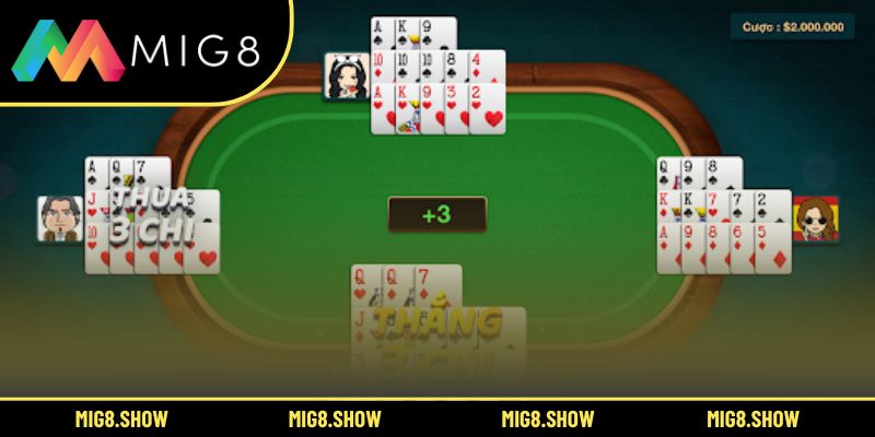 Toàn cảnh bàn cược ba cây online sống động